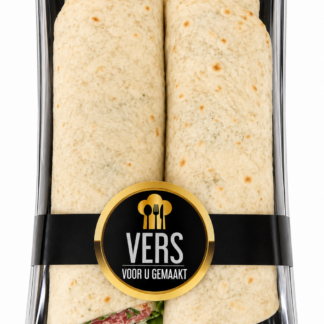 Wrap carpaccio met truffelmayo
