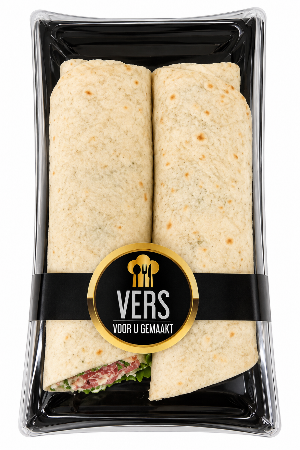Wrap gerookte zalm